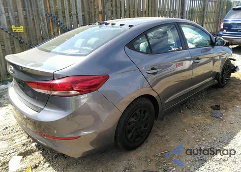 2018 Hyundai Elantra Se из США, поврежденный, VIN 5NPD74LF6JH348684